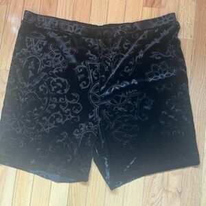 Killstar Black Velvet High Waist Shorts